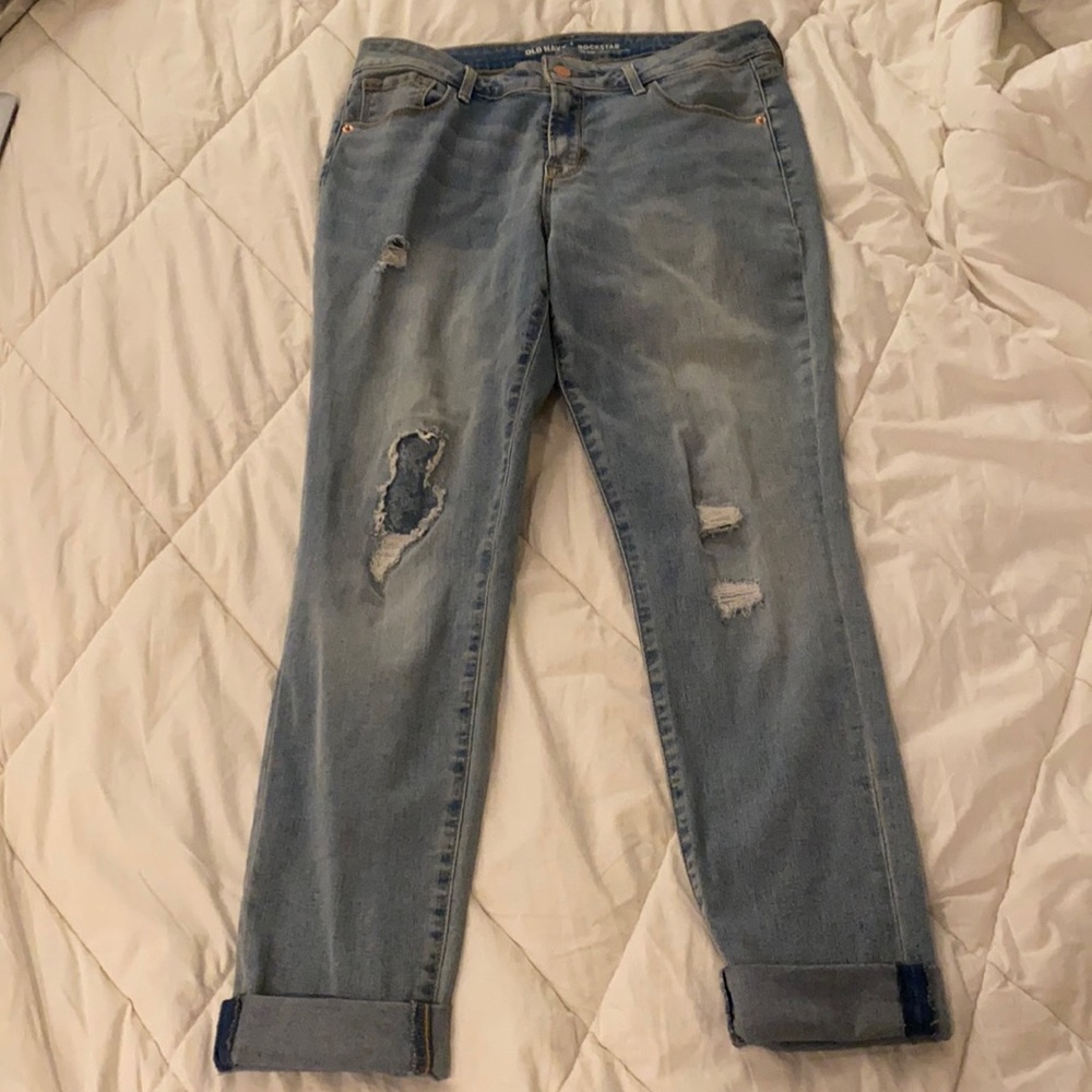 Cropped jeans